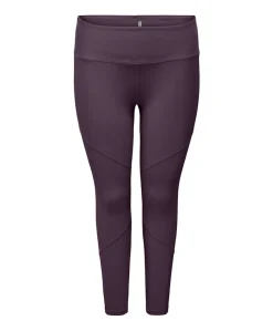 ONPJANA HW PCK TRAIN tights dames plussize tights paars