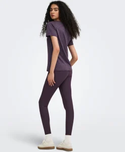 ONPJANA HW TRAINING dames tights paars