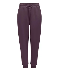 ONPLOUNGE HW SWEAT PNT - NOOS dames trainingsbroek paars