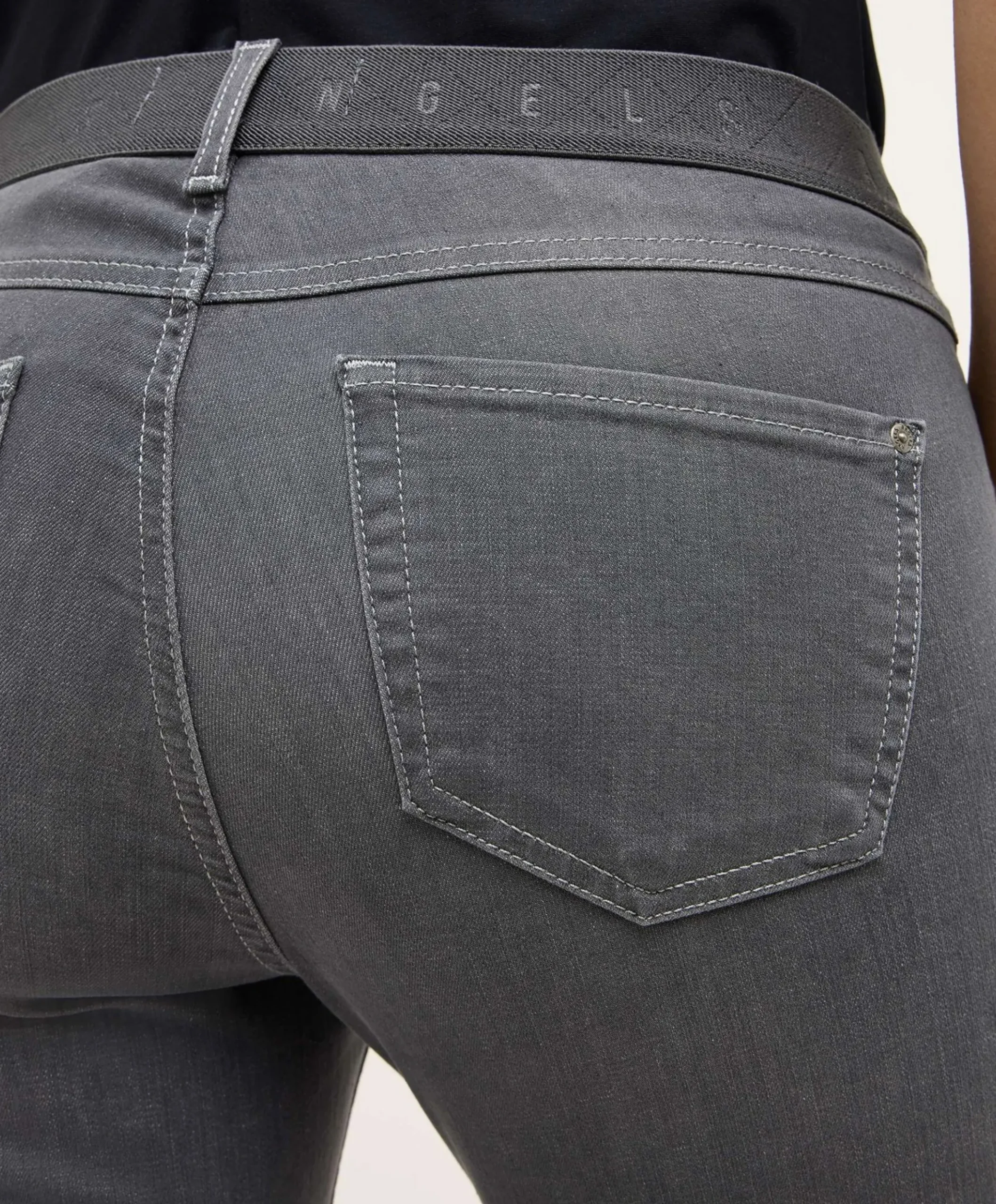 ORNELLA SPORTY dames jeans grijs