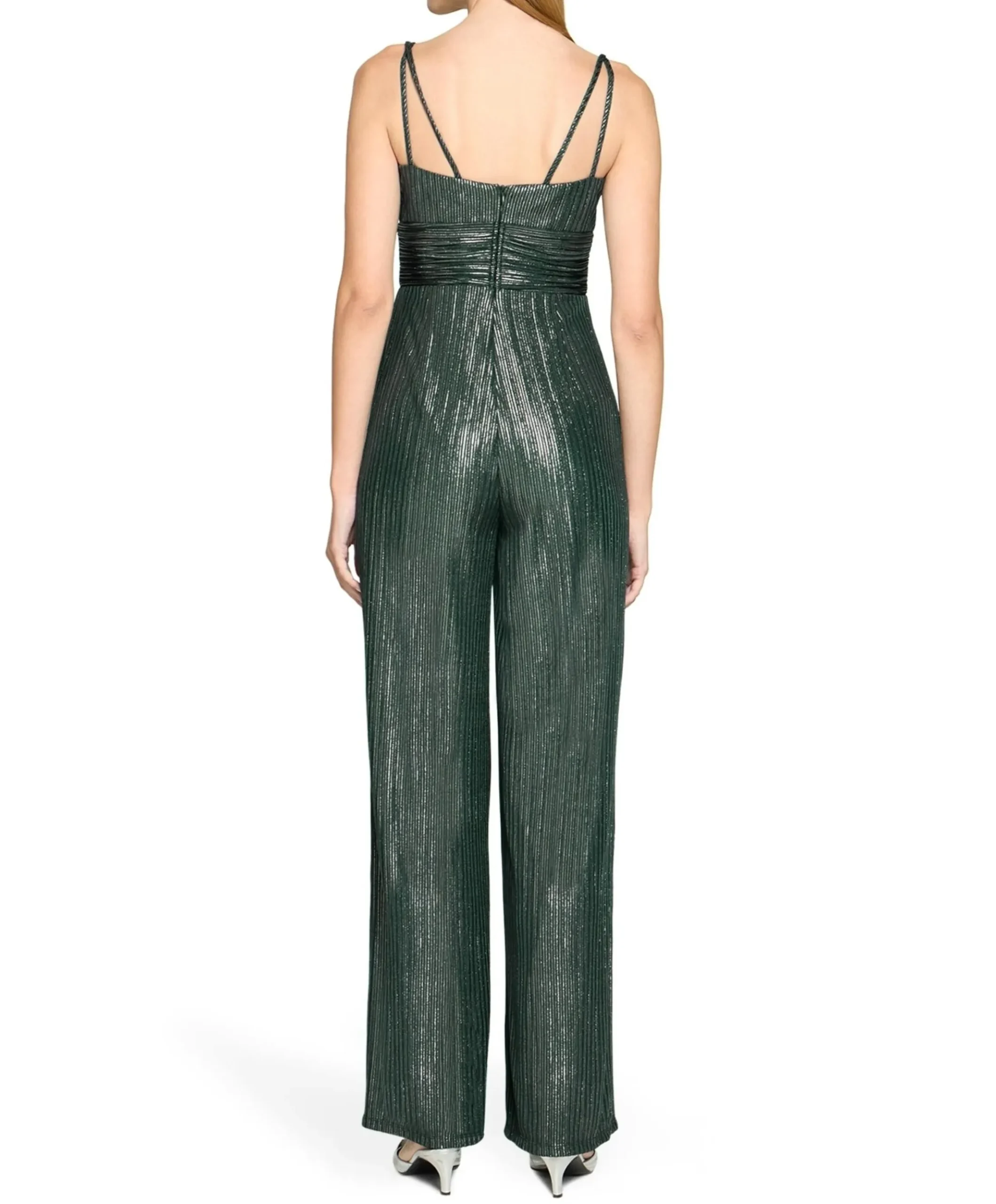 Overall Lang ohne Arm dames jumpsuit groen
