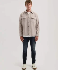 Overshirt bruin