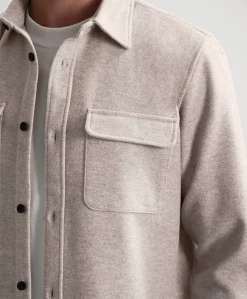 Overshirt bruin