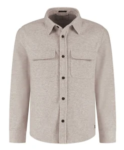 Overshirt bruin