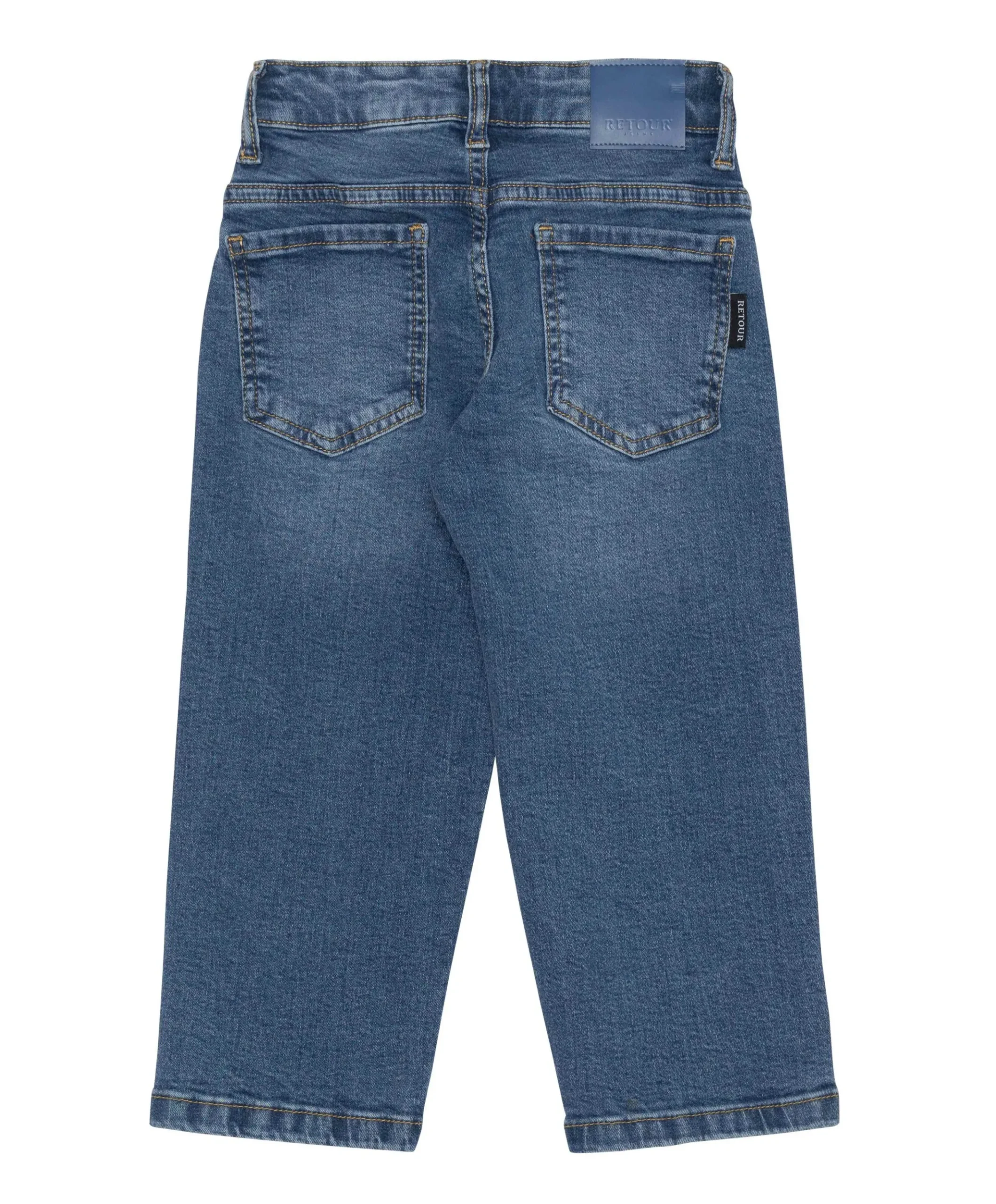 Oversized fit jongens jeans blauw
