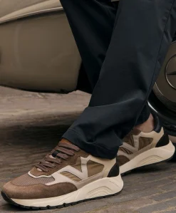 Owen Cody heren sneakers bruin