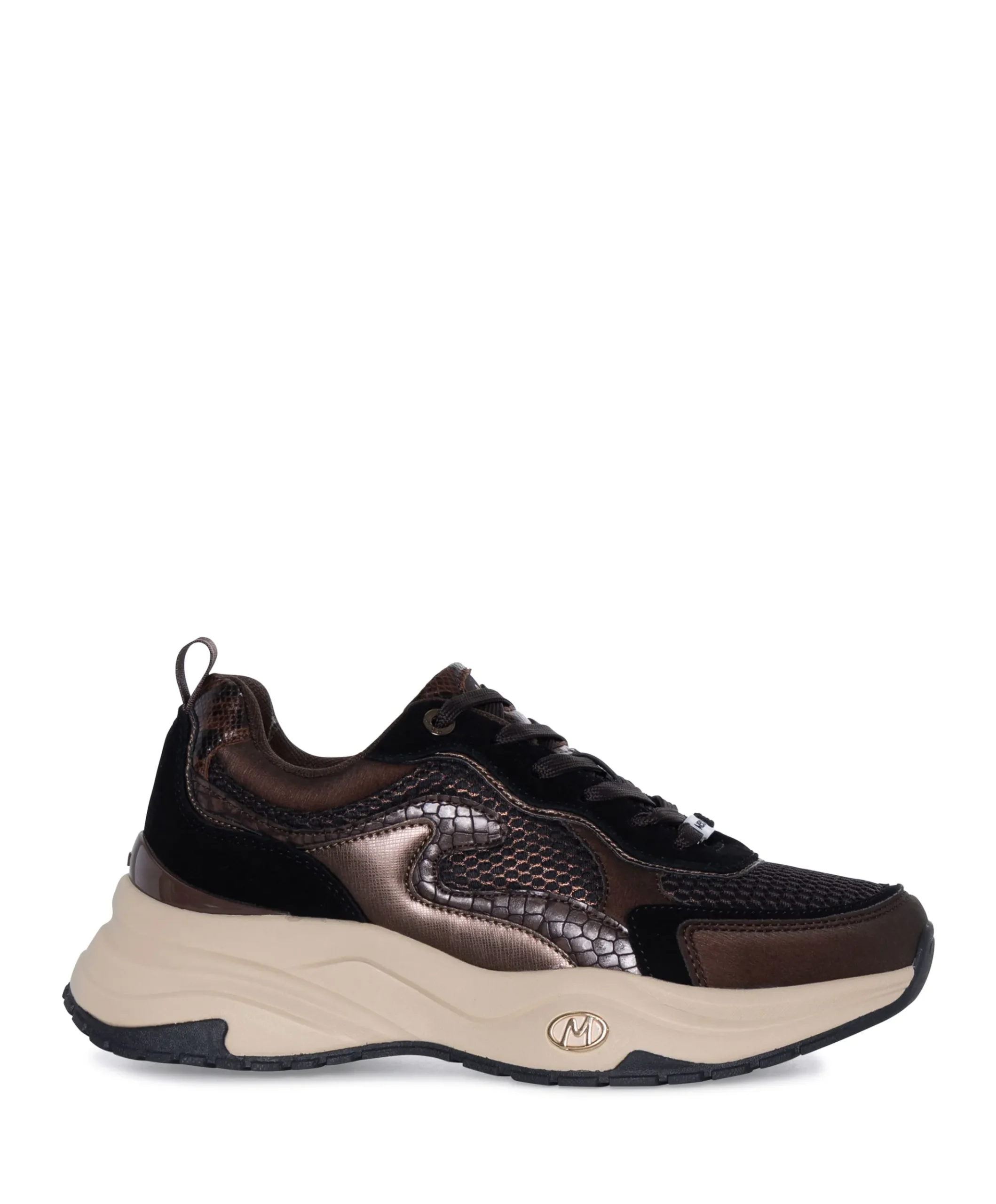 PALMA ORA dames sneakers bruin