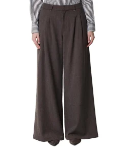 Pantalone dames pantalon bruin