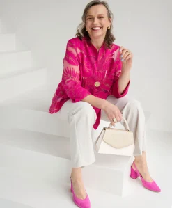 Pant dames pantalon beige