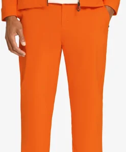 Pants Chino 4-Way Stretch Sedoc Rel heren broek oranje