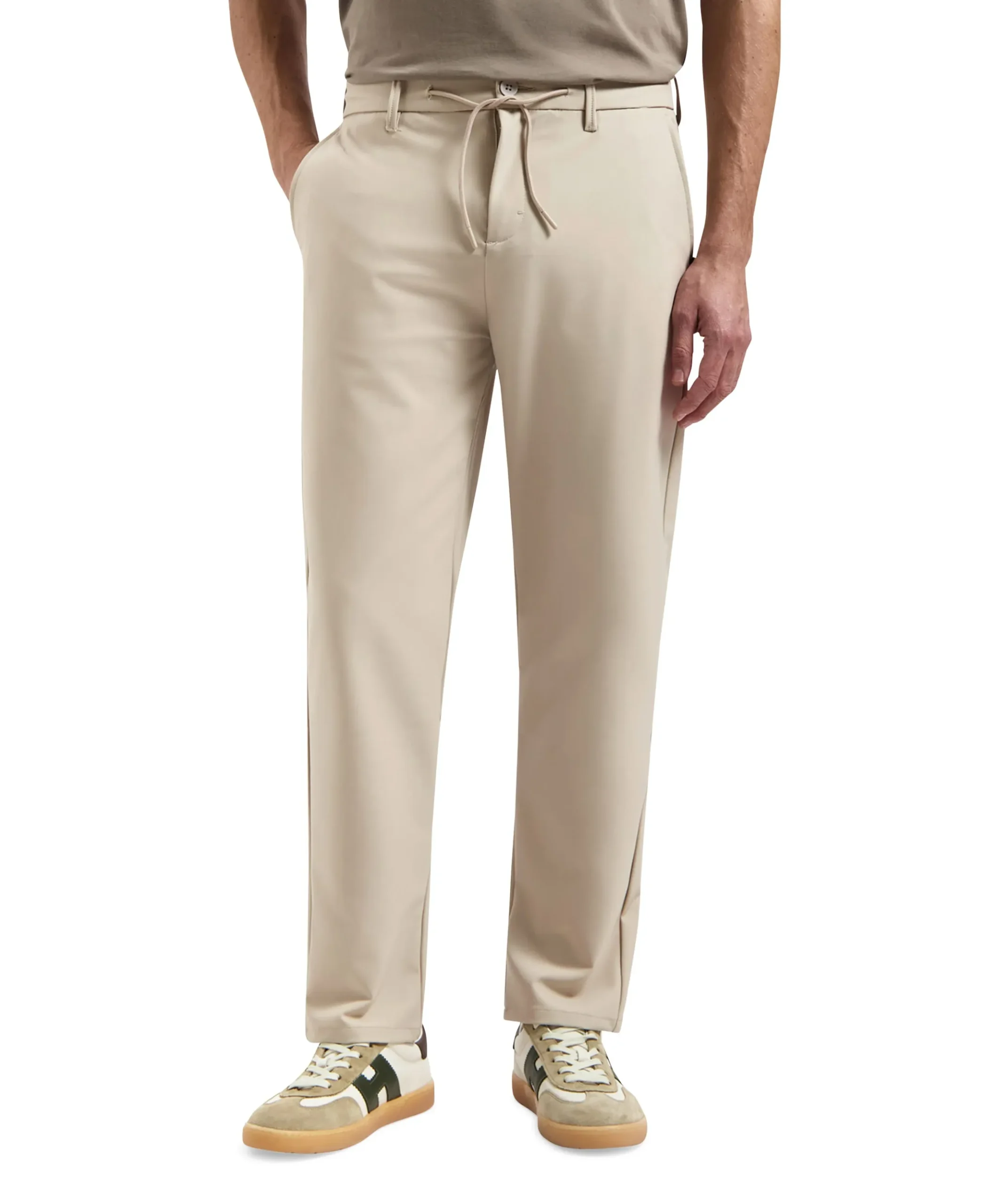Pants Chino 4-Way Stretch Sedoc Rel heren broek beige