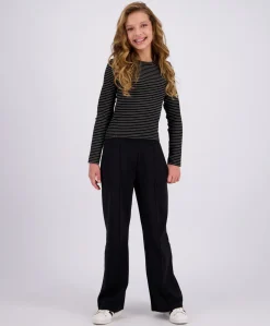 Paula meisjes broek zwart