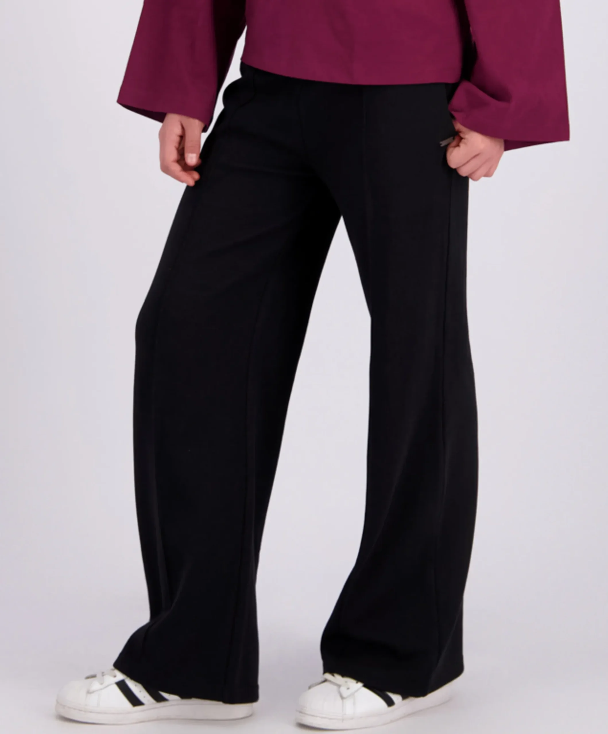 Paula meisjes broek zwart
