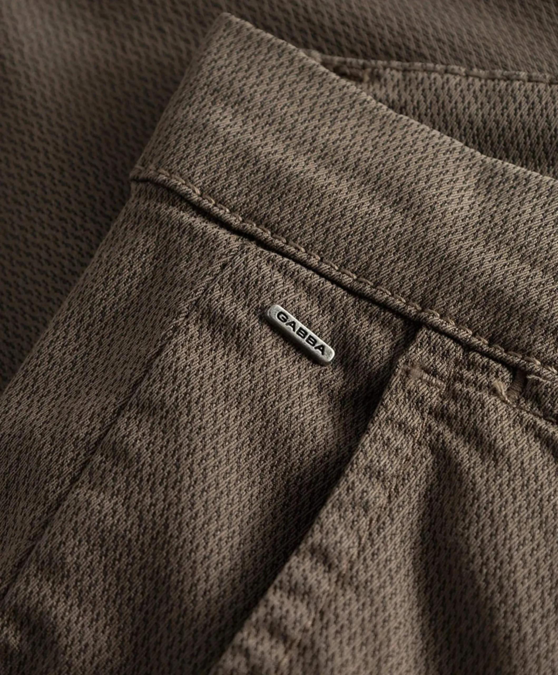 Paul K3280 dale chino heren broek bruin