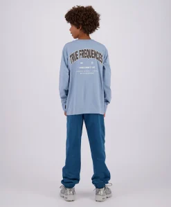 Peasy jongens broek blauw