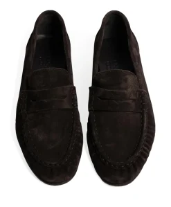 Penny Wrinkle dames loafers bruin