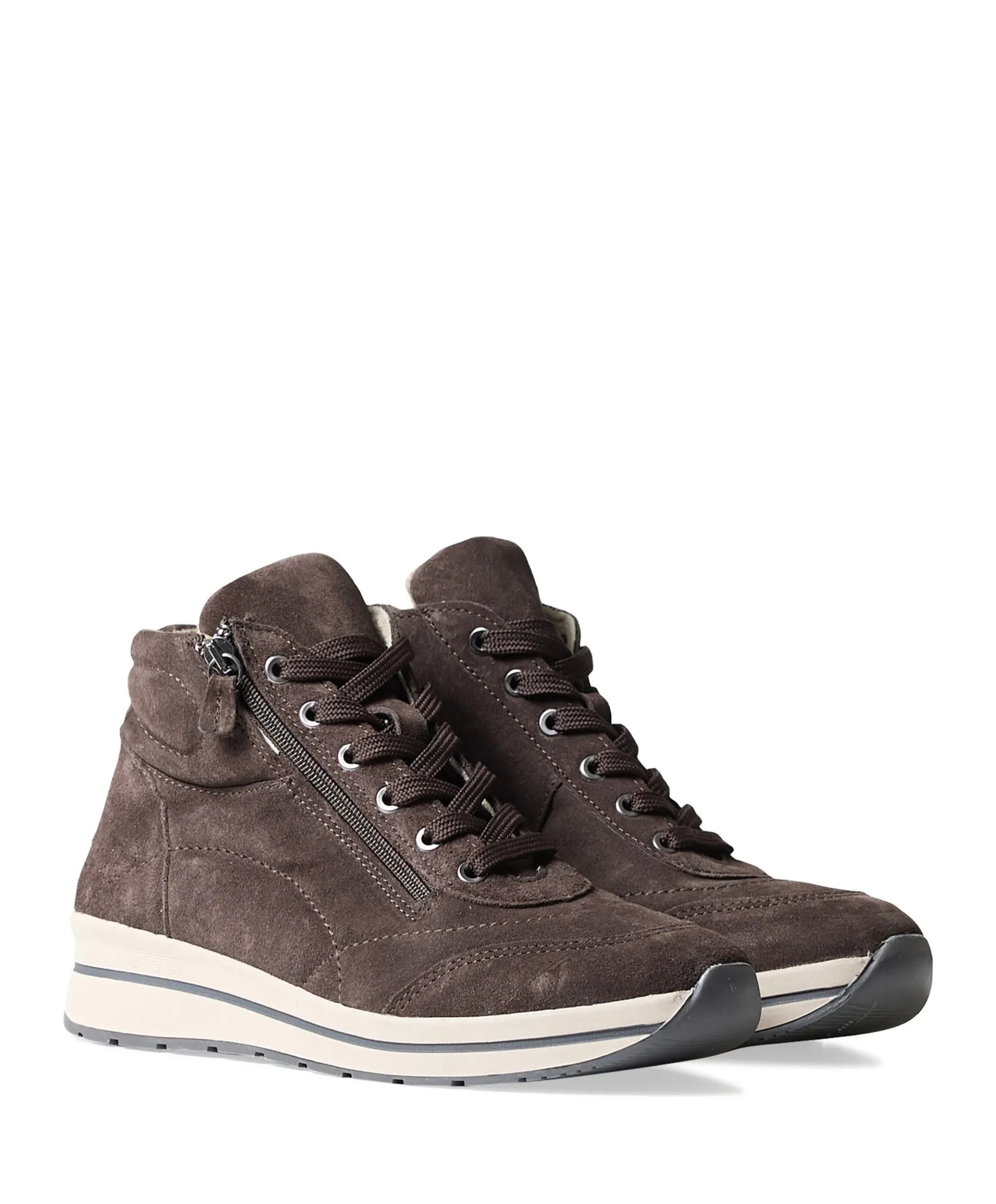 Phine dames sneakers bruin