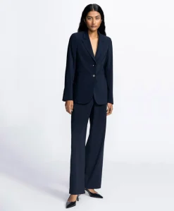 PHOCAS-ESS dames pantalon blauw