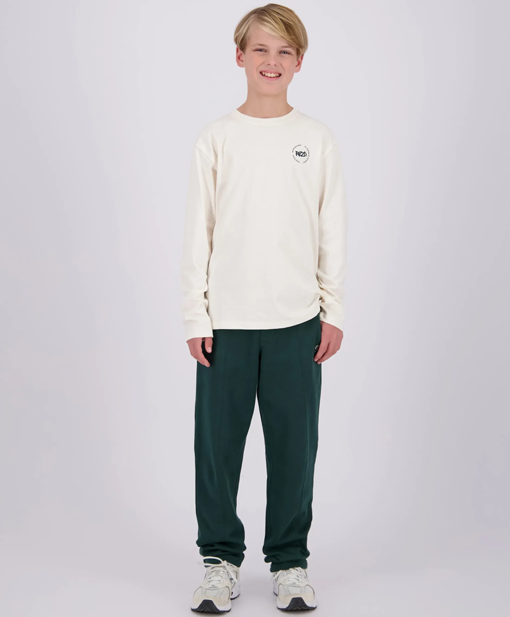Plead jongens broek groen