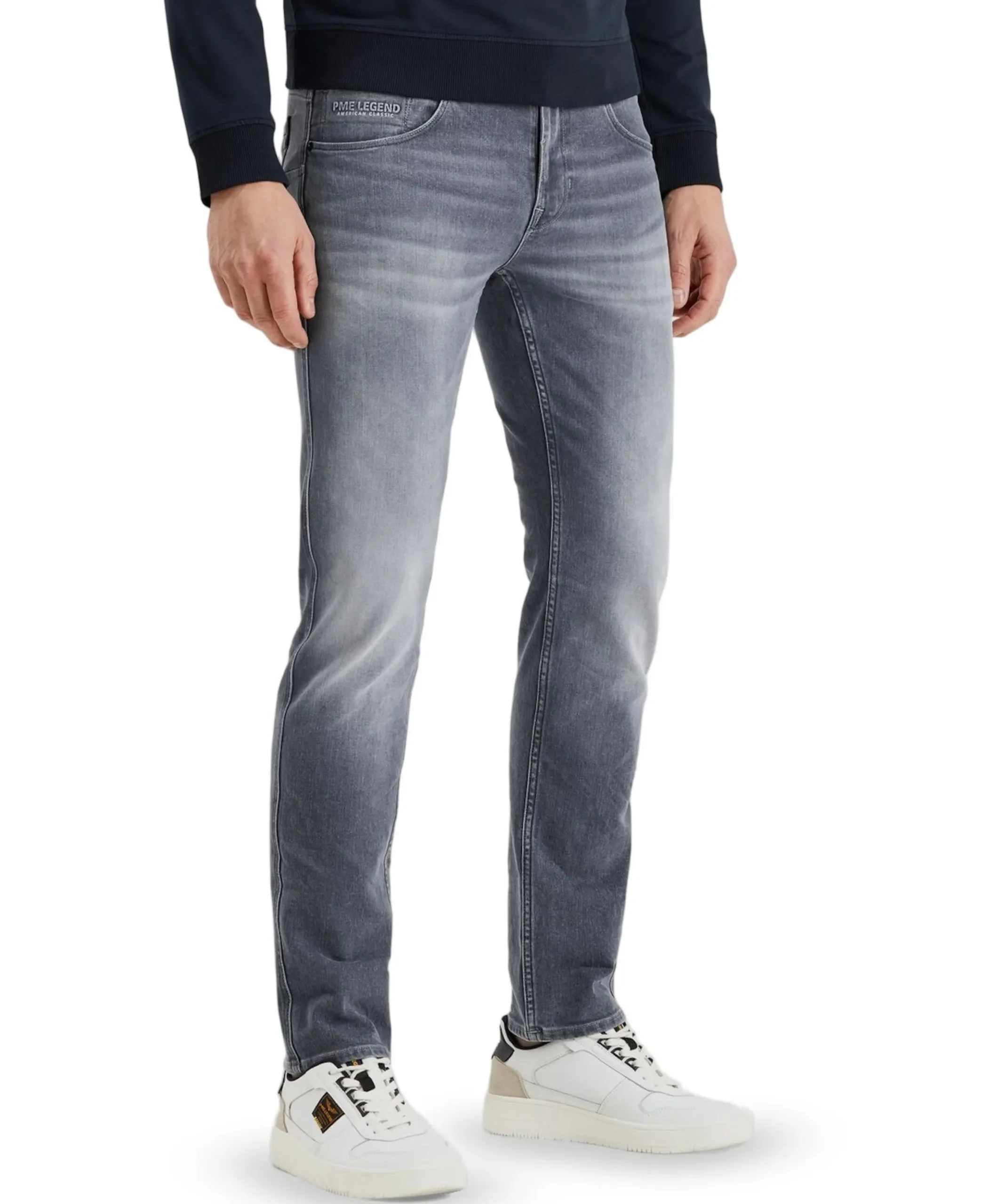 PME LEGEND NIGHTFLIGHT JEANS ELEME heren jeans grijs