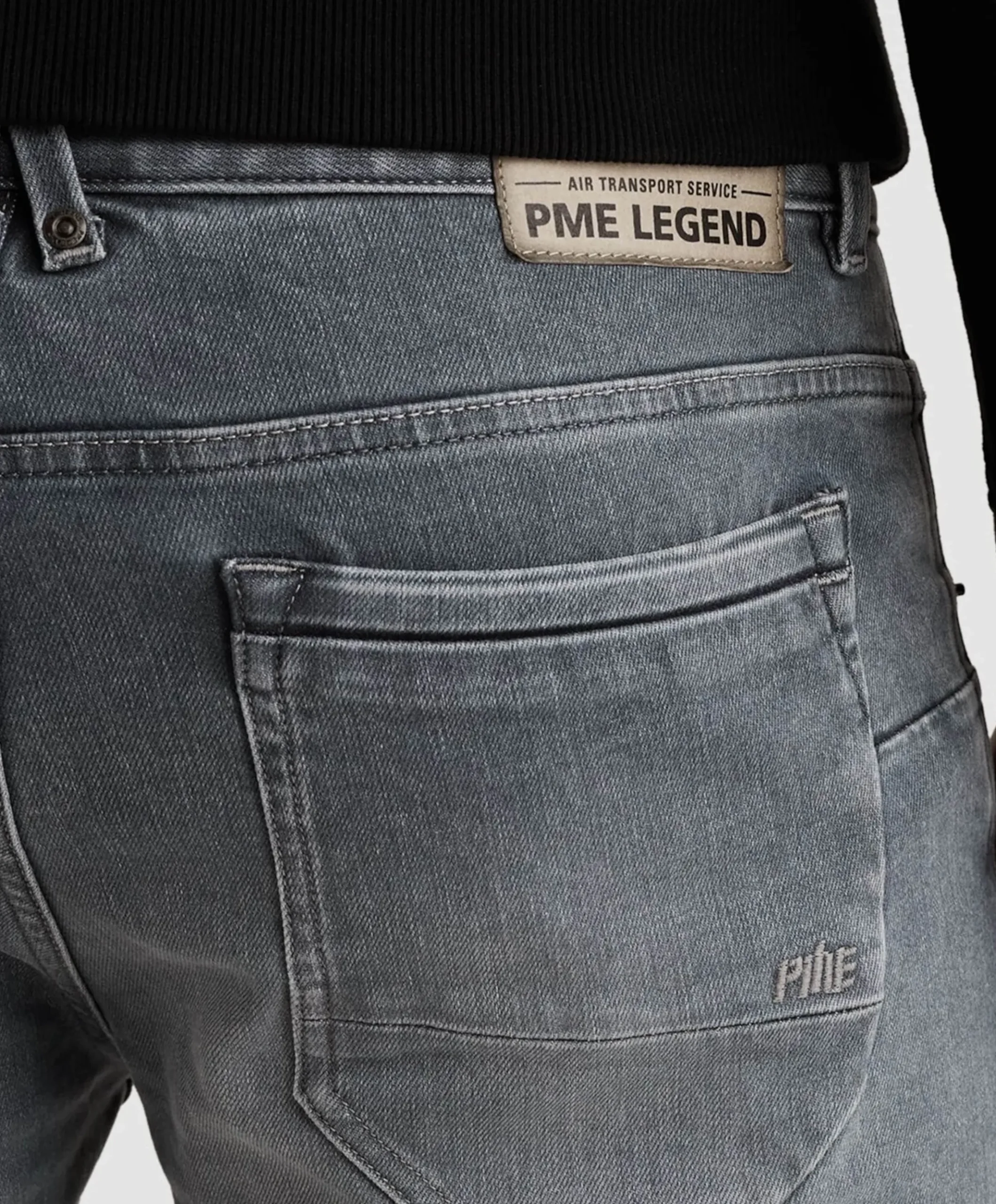 PME LEGEND NIGHTFLIGHT JEANS ELEME heren jeans grijs