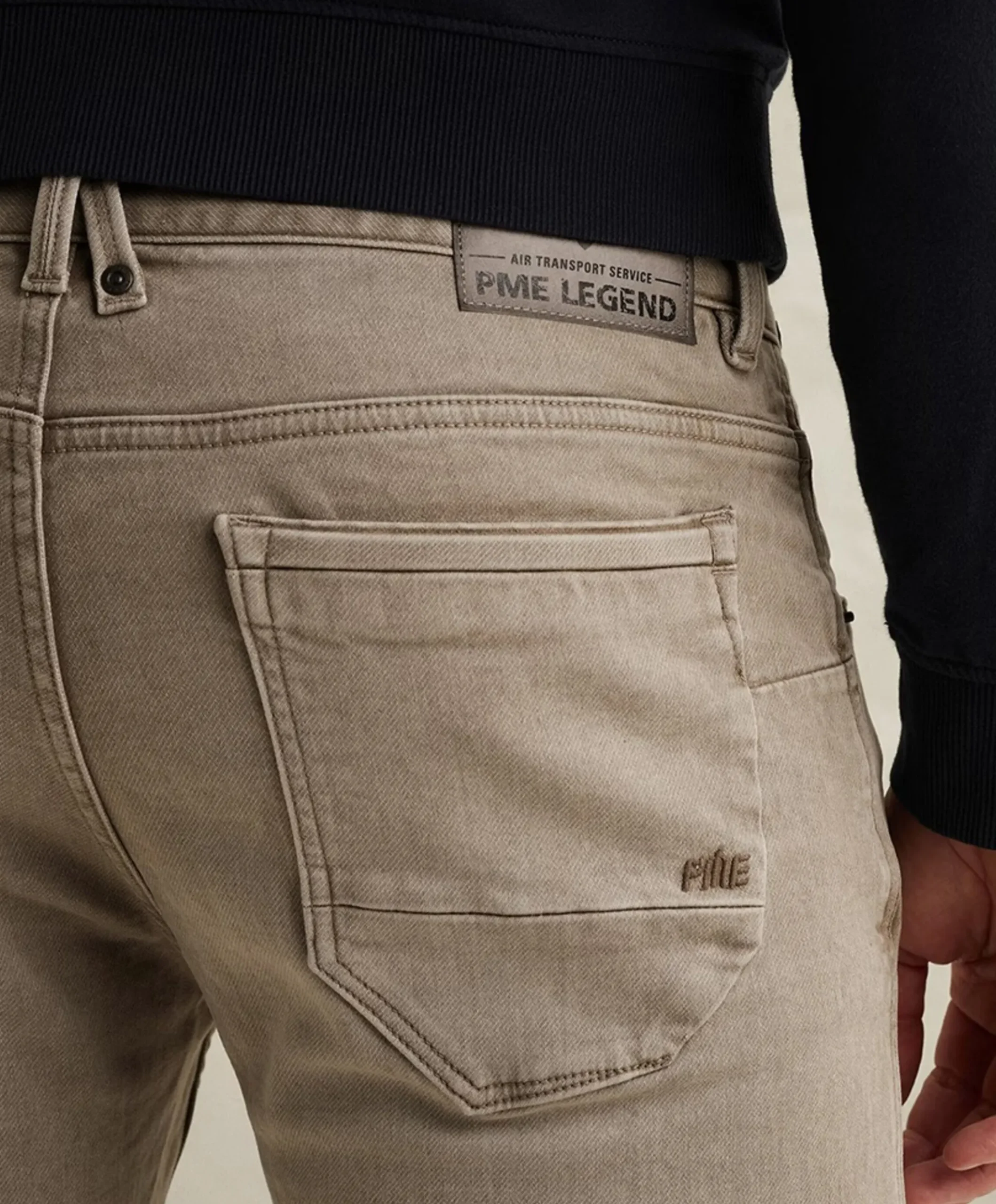 PME LEGEND NIGHTFLIGHT JEANS WASHE heren jeans beige