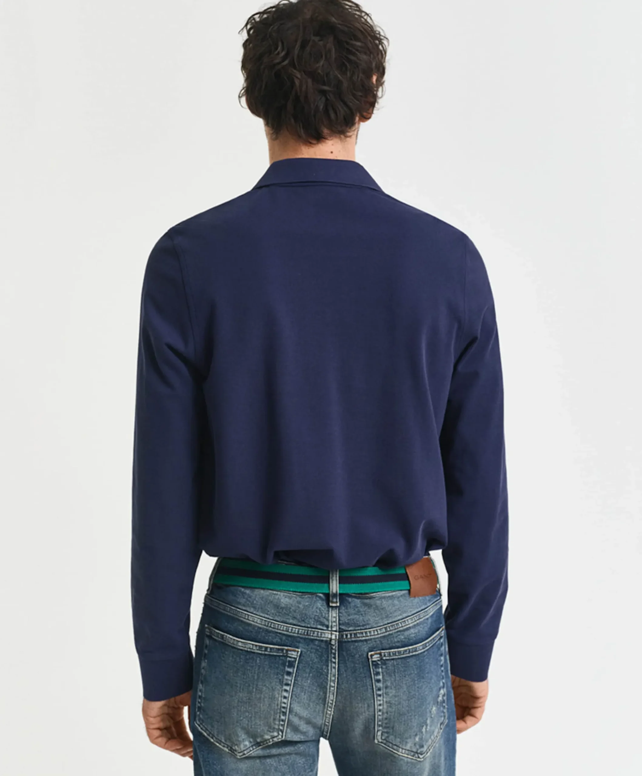 Polo blauw