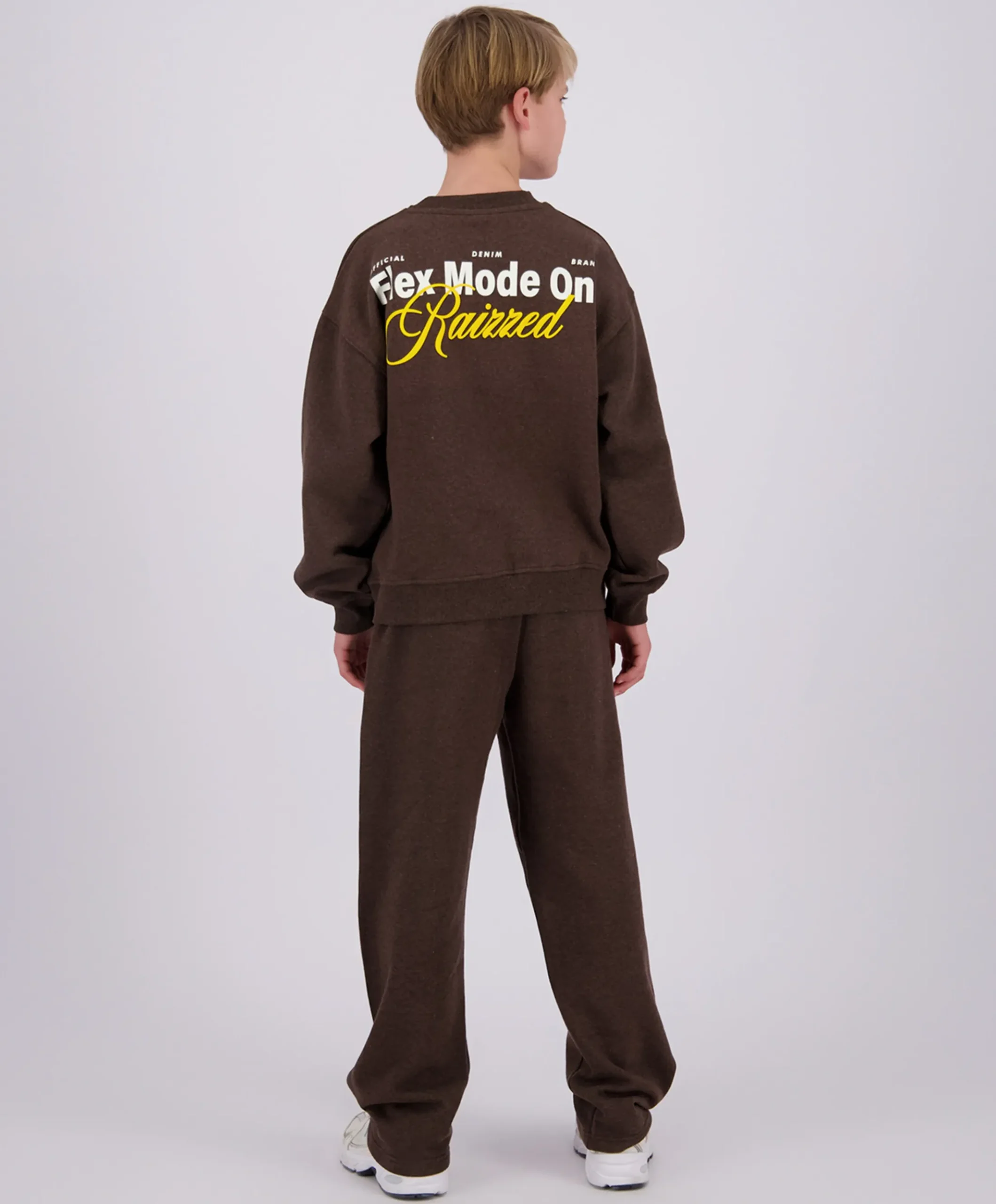Pring jongens broek bruin