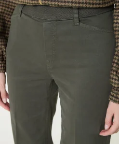 Pull On Slim dames broek groen