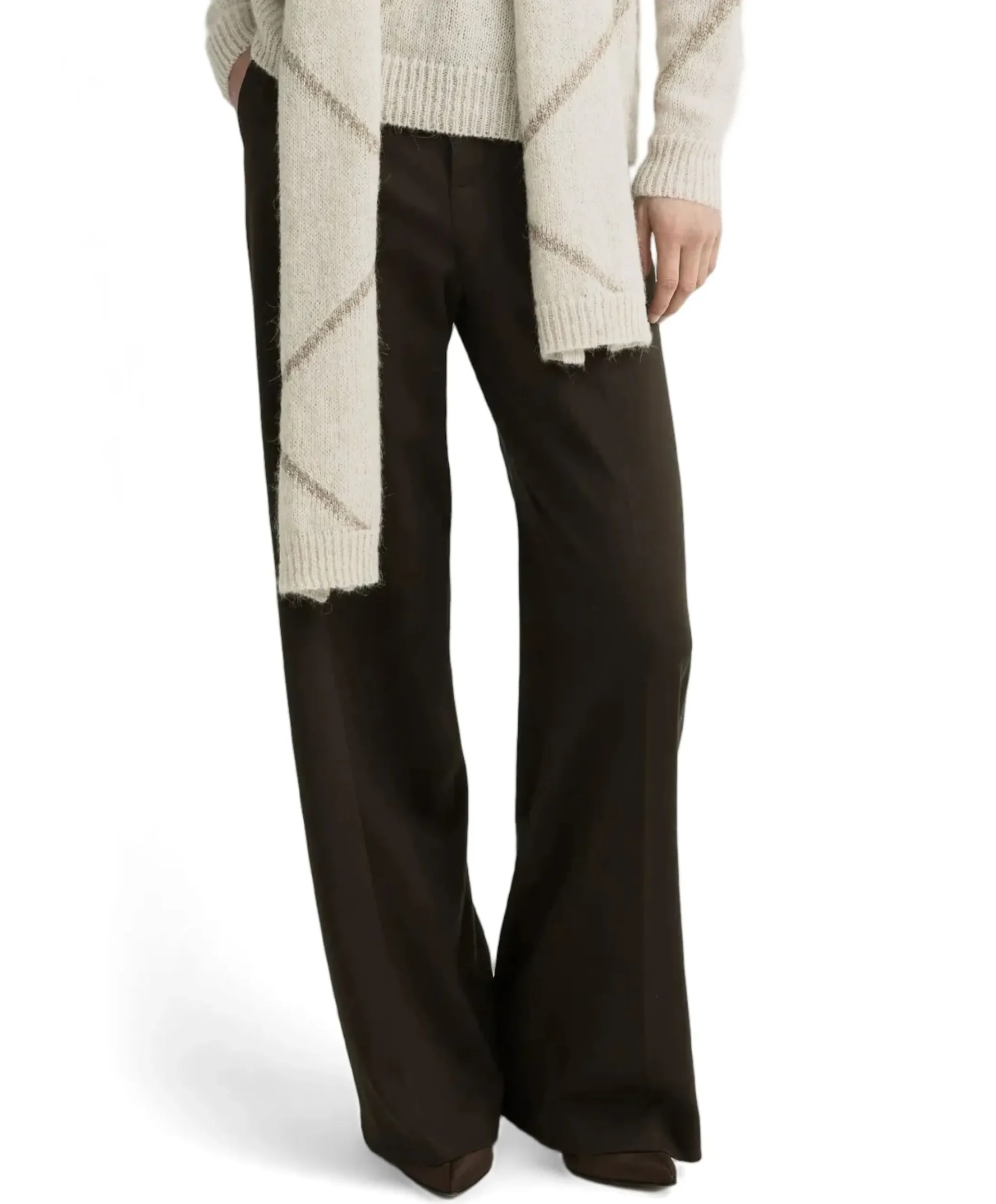 PUNCH_ dames pantalon bruin