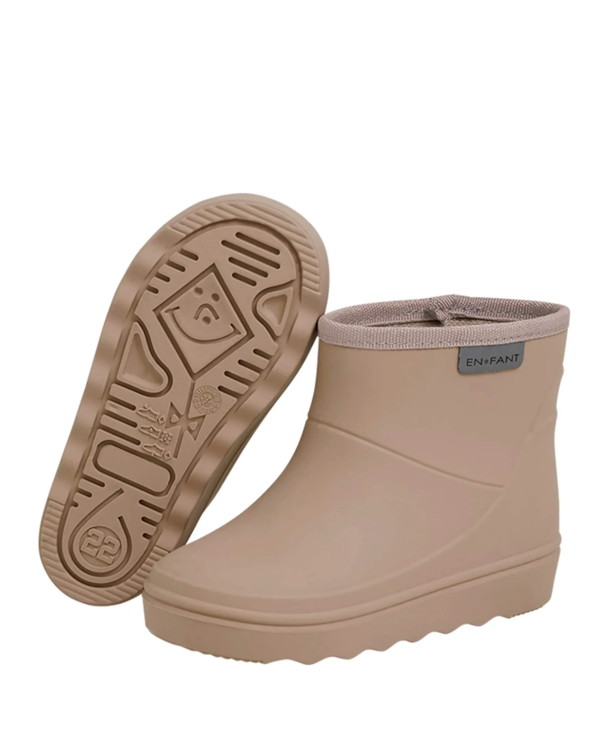 Rain Boots Shorts Solid uniseks regenlaarzen beige