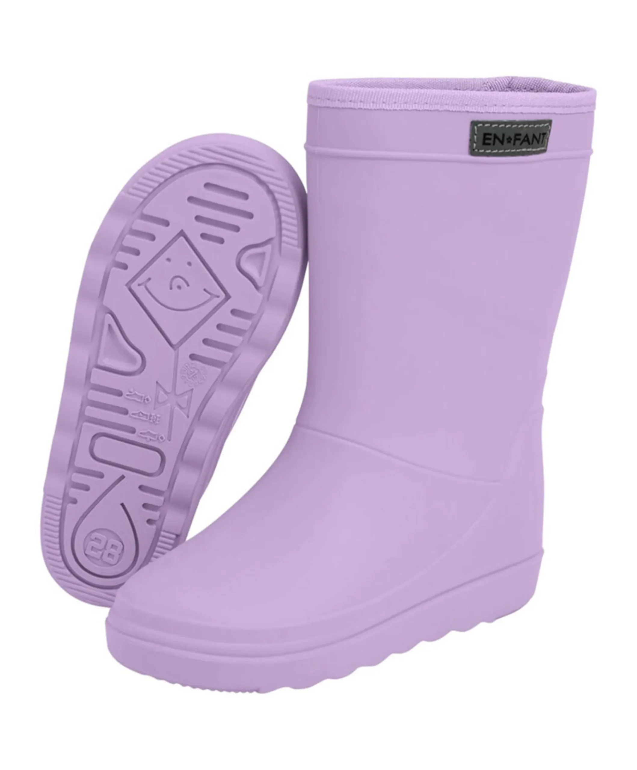 rain boots solid uniseks regenlaarzen paars