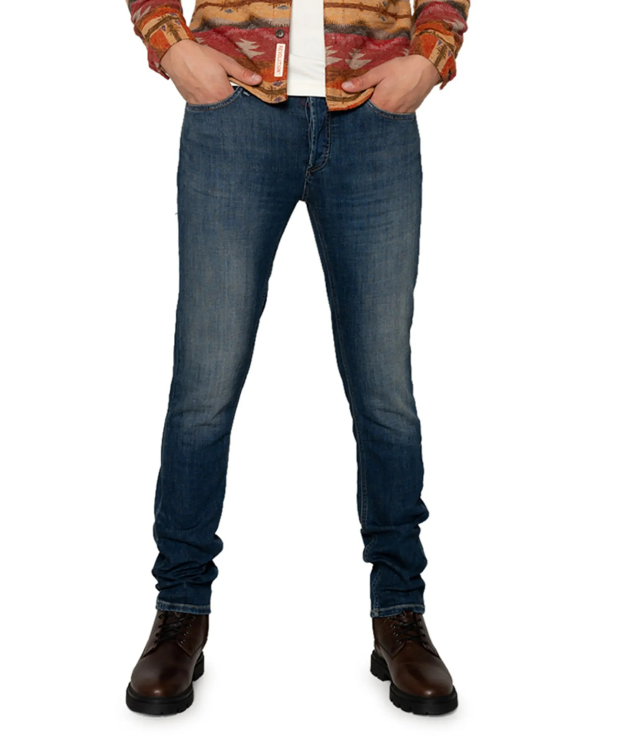 RAZOR AWD heren jeans blauw