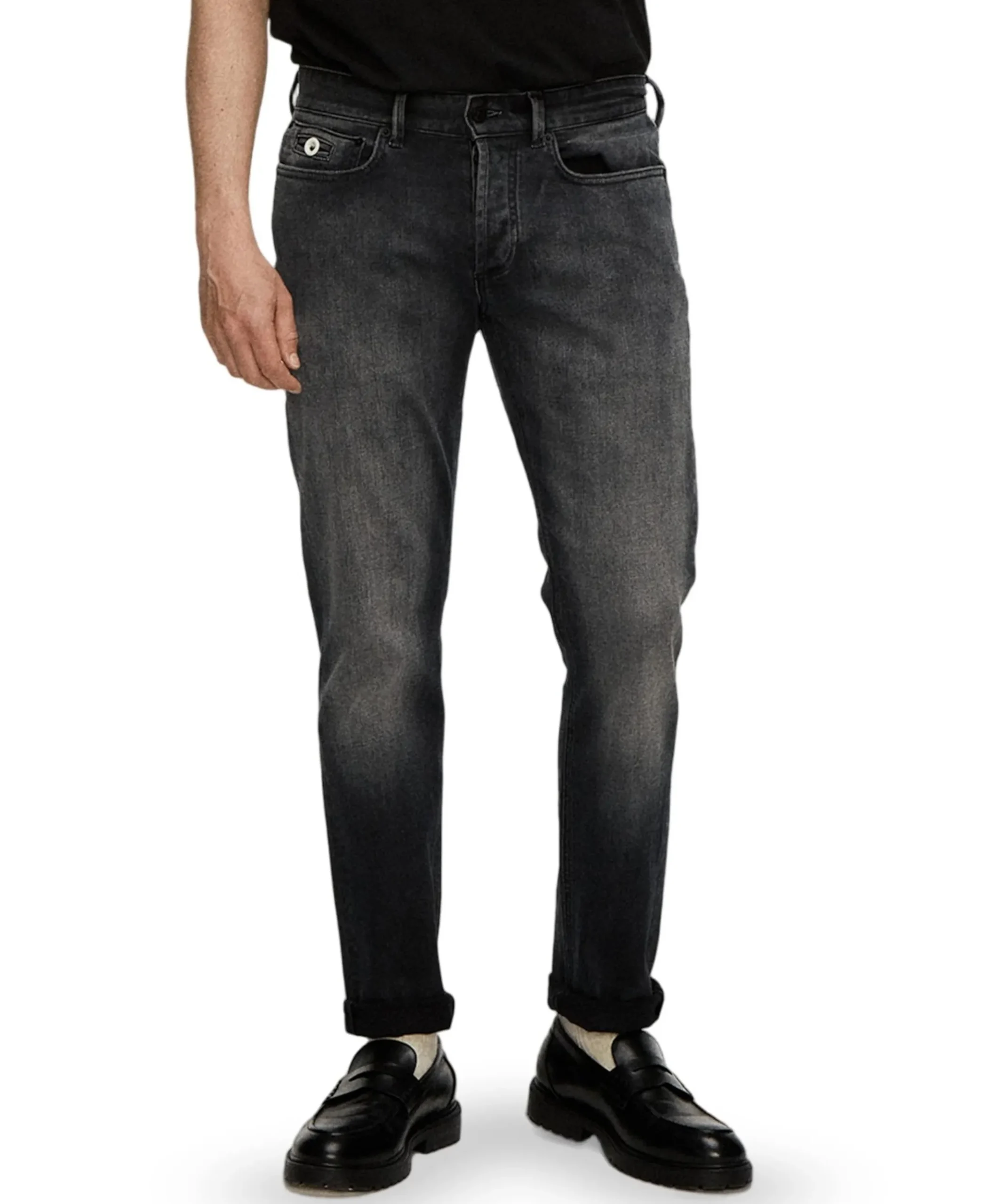 RAZOR CHRIS heren jeans bruin
