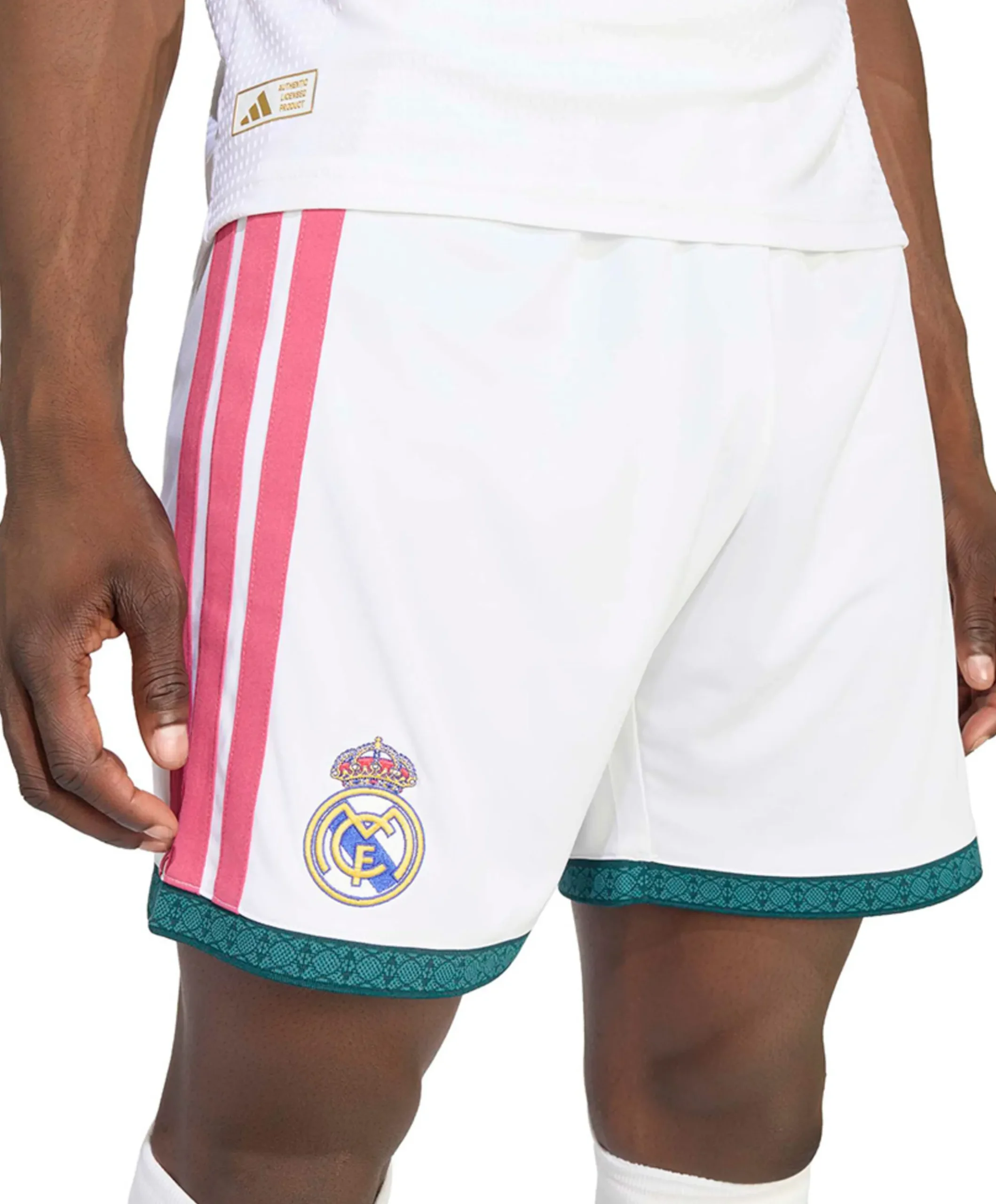 REAL H SHO heren shorts wit