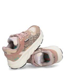 Reza Rush meisjes sneakers beige