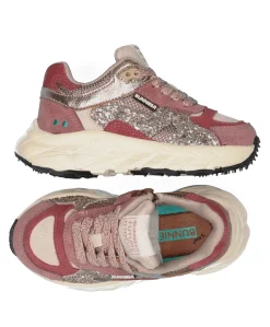 Reza Rush meisjes sneakers bordeaux