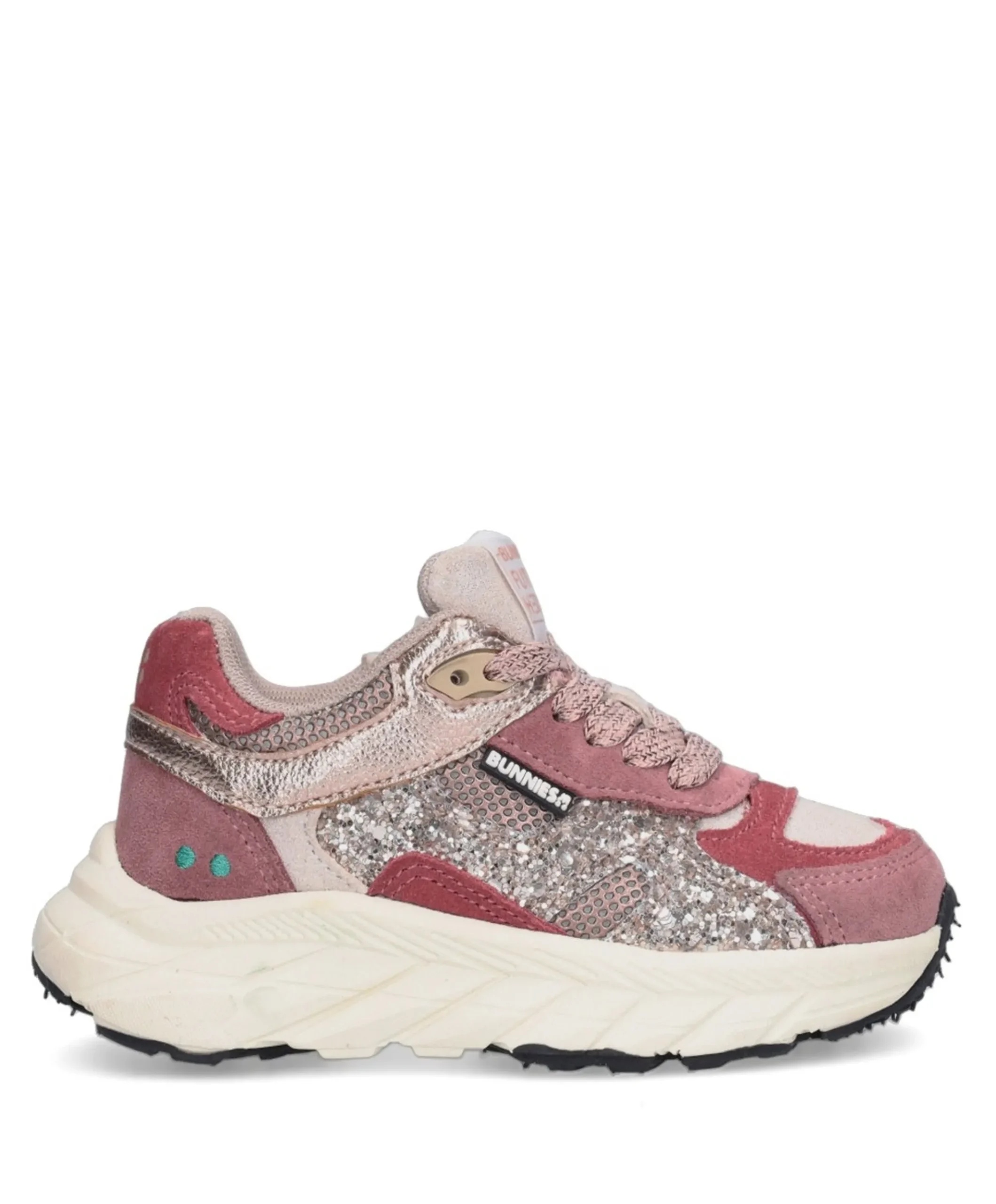 Reza Rush meisjes sneakers bordeaux