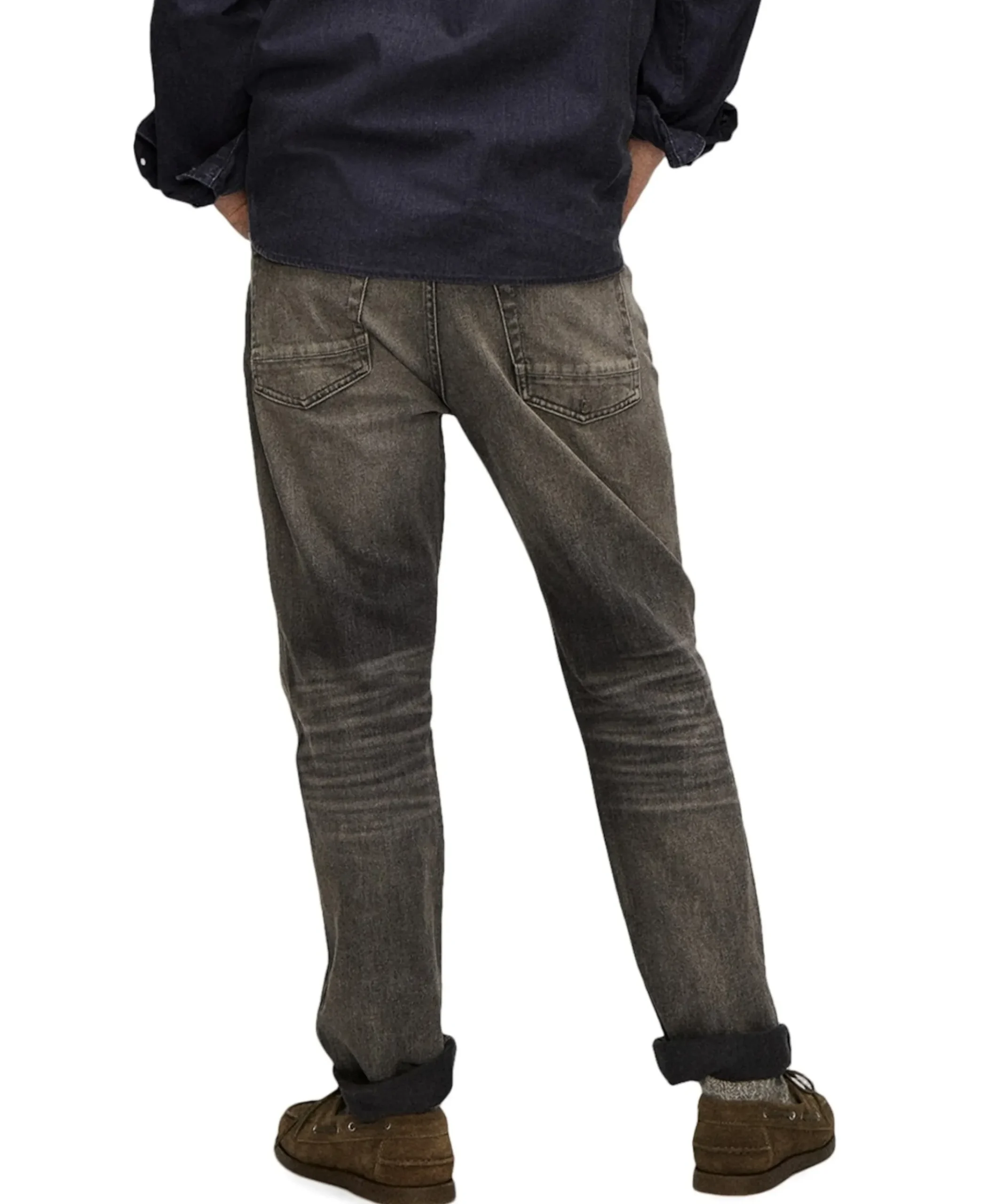 RIDGE HUNTER heren jeans grijs