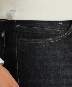 RISER SLIM MEDIUM COAL GREY heren jeans blauw