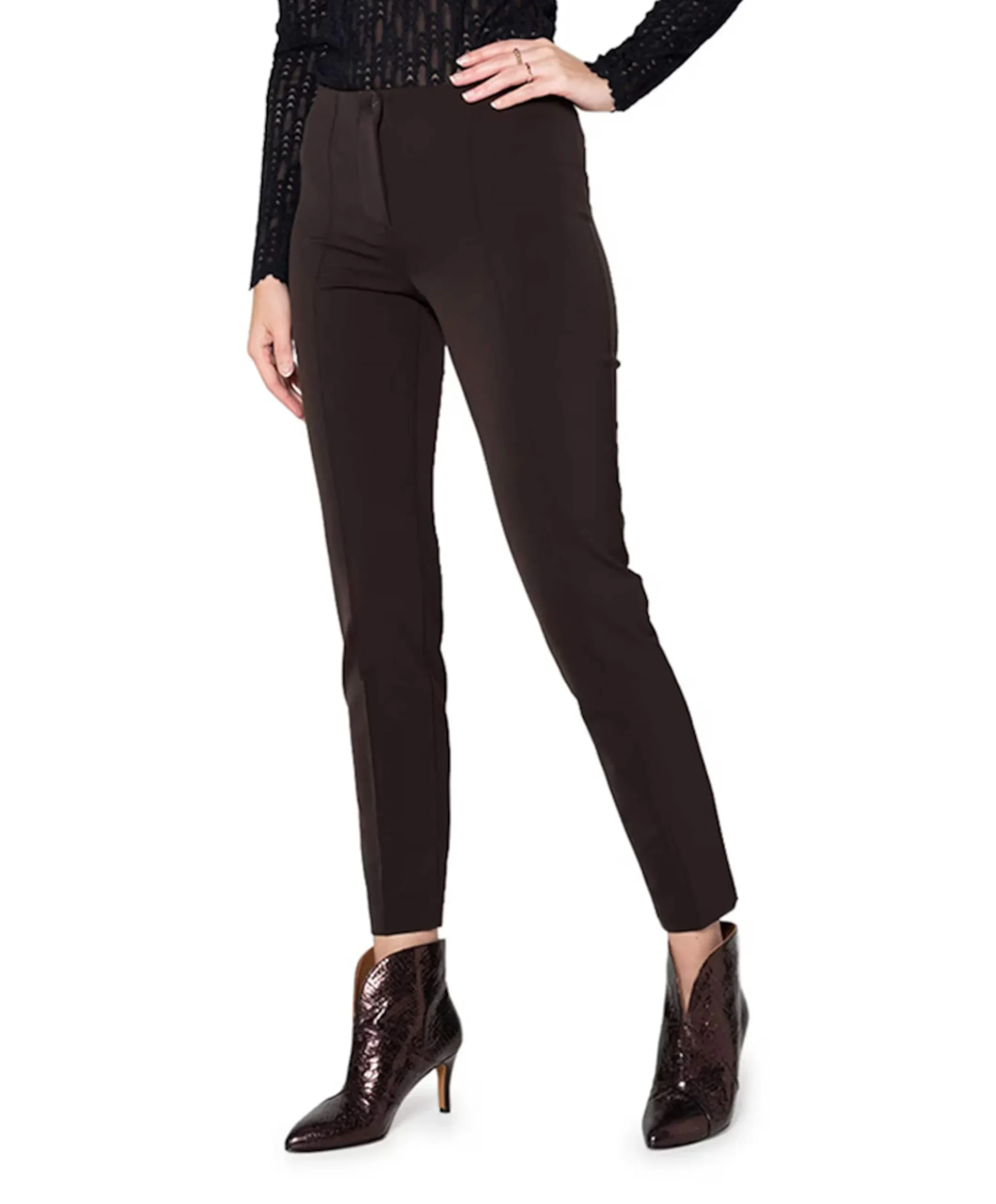 Ros L29 dames broek bruin