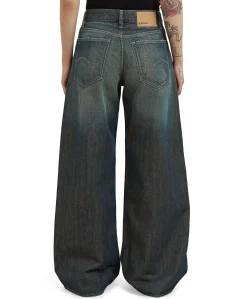 Roxx Wide Wmn dames jeans blauw