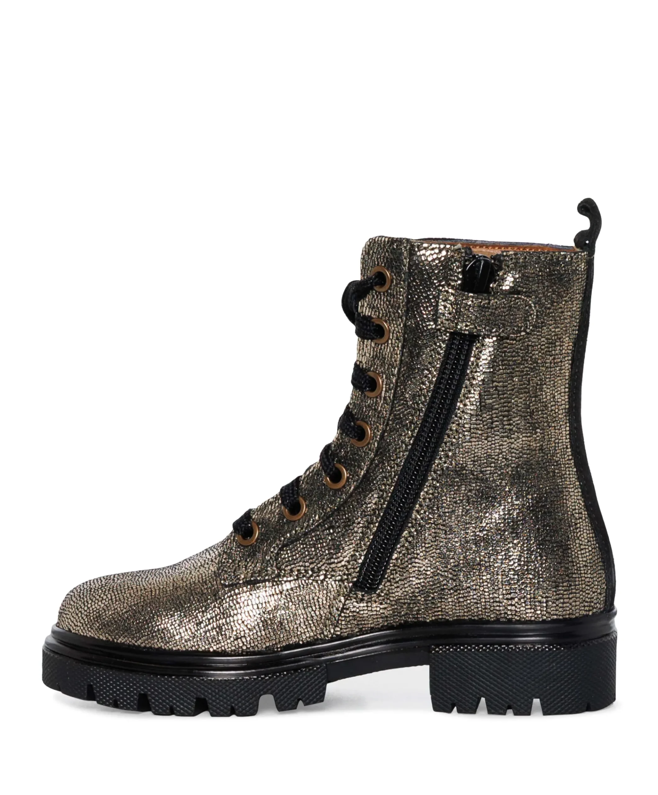 Saar Sterk meisjes boots goud