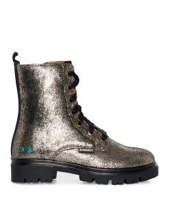 Saar Sterk meisjes boots goud