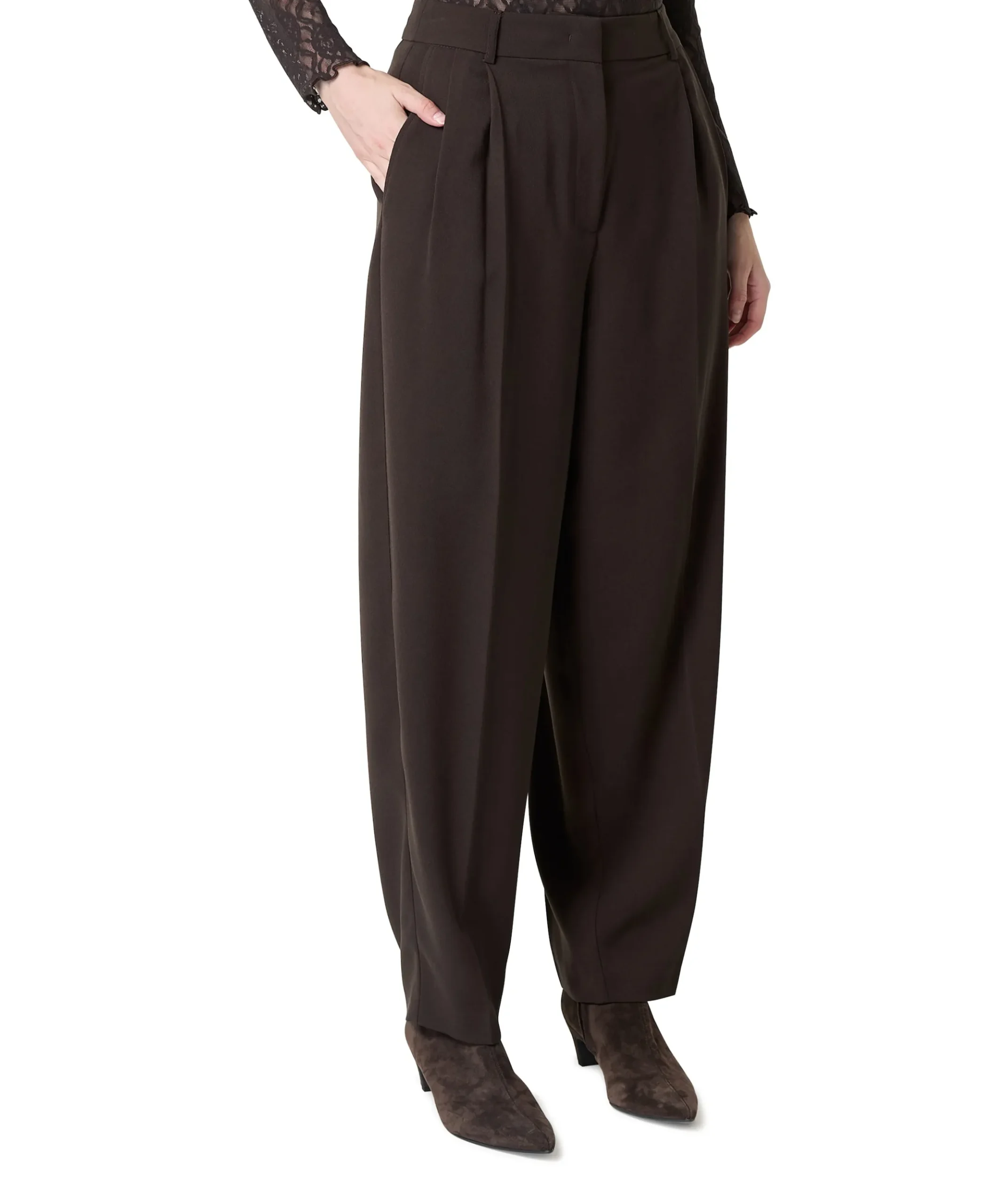 SACHA dames broek bruin