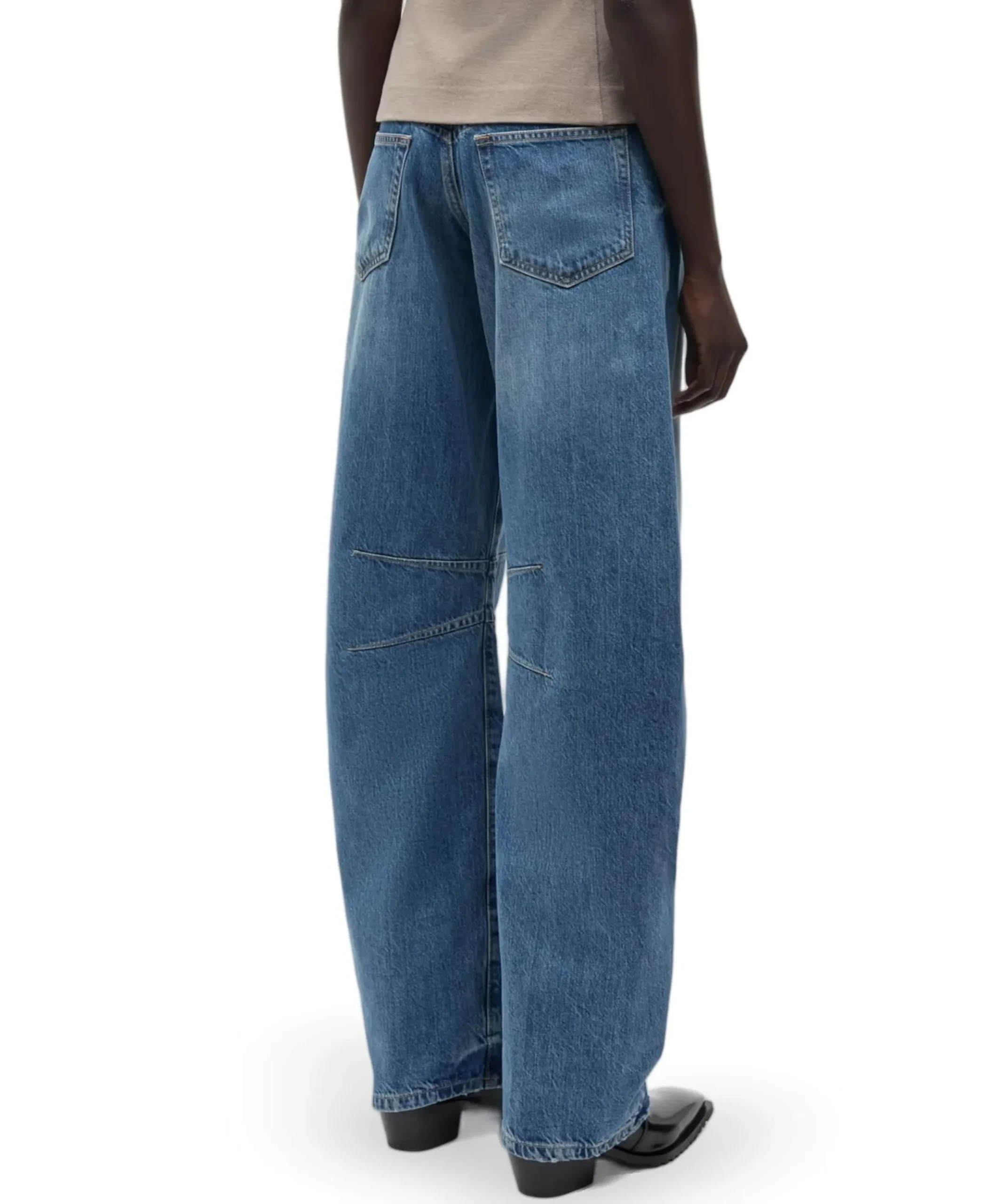 SAHARPO 16141 dames jeans blauw