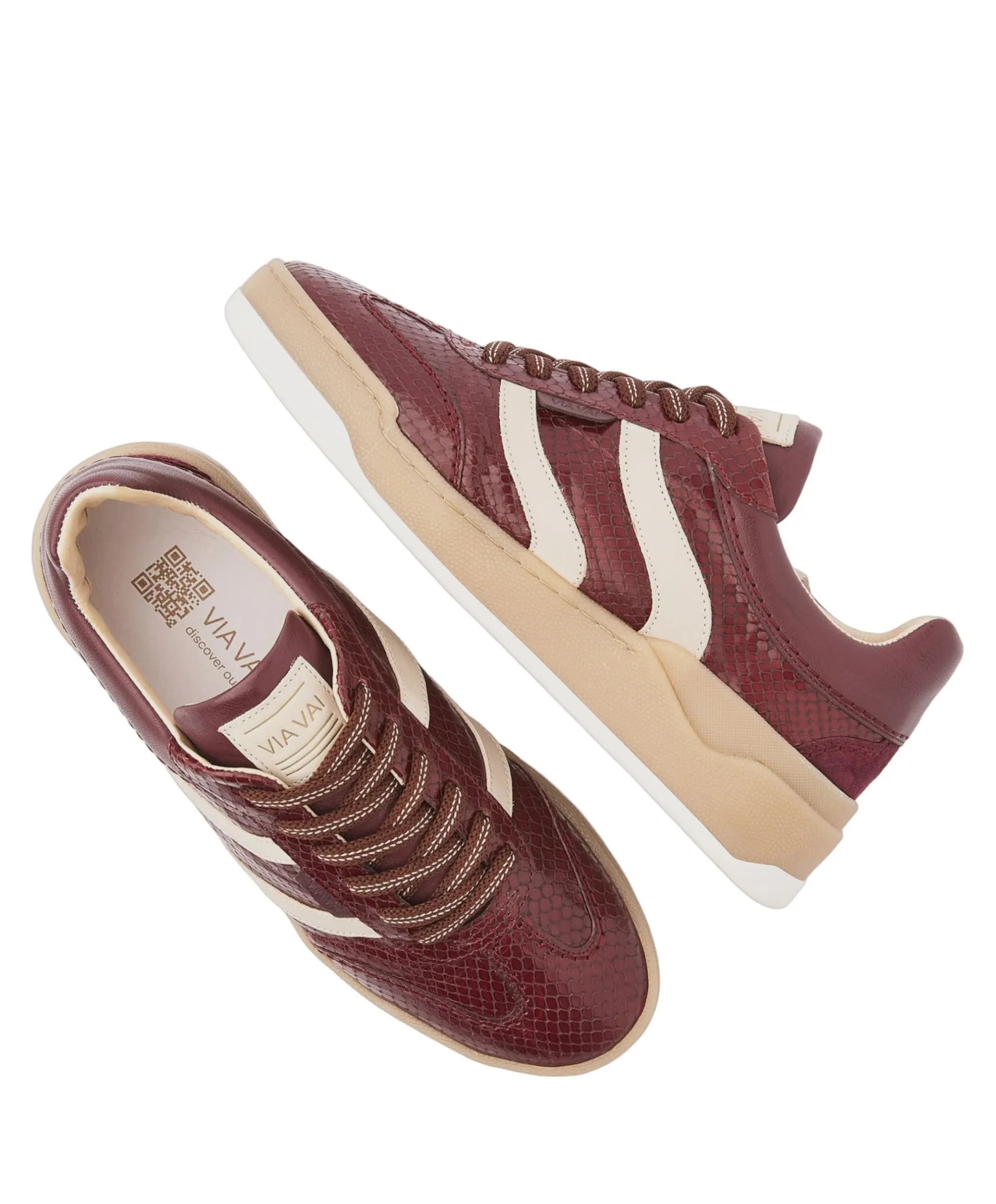Sam Naomi dames sneakers bordeaux