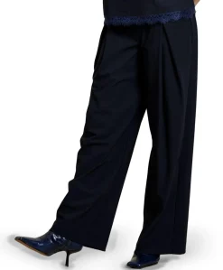 Sari dames broek blauw