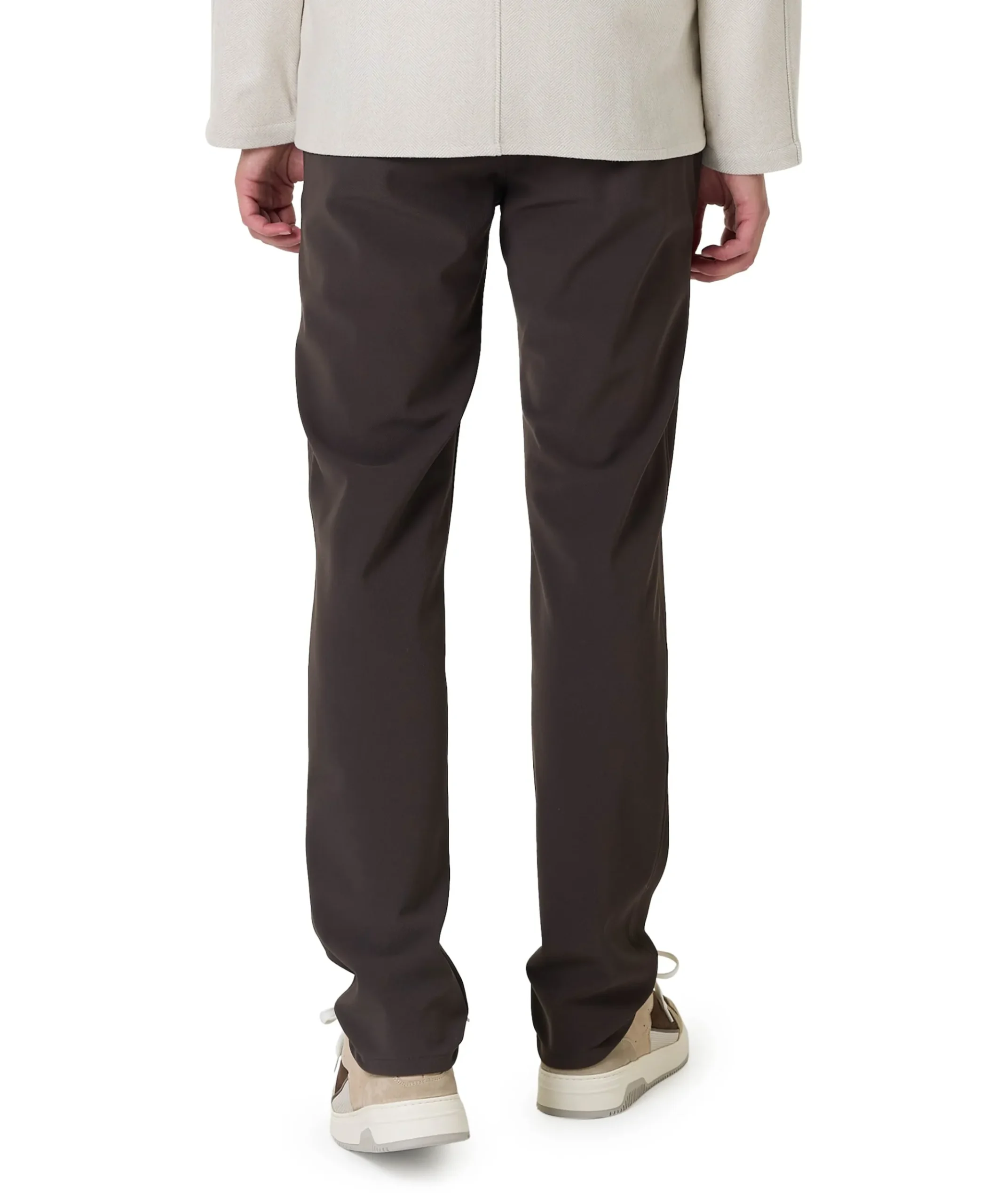 Sensitive Travel Bonded heren broek bruin