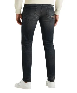 SHIFTBACK TAPERED NIGHT COAL BLACK heren jeans blauw
